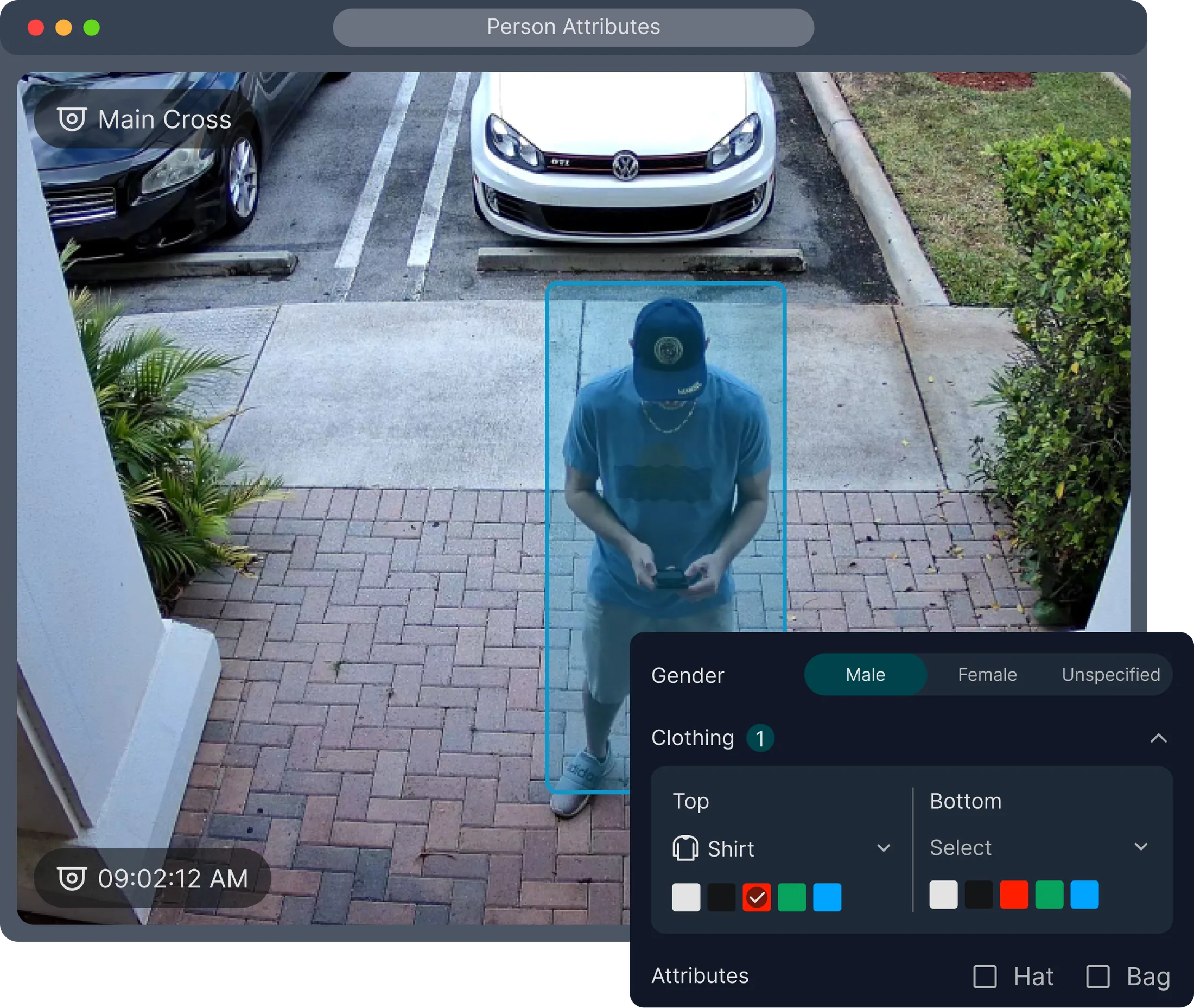 NexaiQ people, vehicle and attribute intelligence